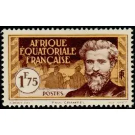 Populaire Timbre de collection AEF - 055