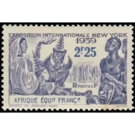 Paiement Sécurisé Timbre de collection AEF - 071