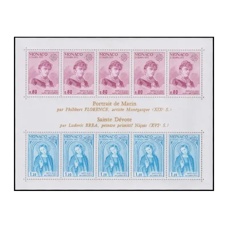 Monaco Bloc Feuillet n°10 Neuf ** Prix Promo