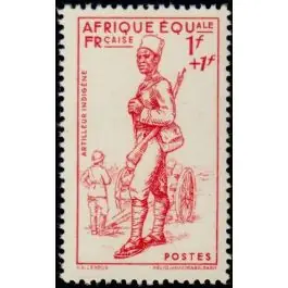 Meilleure Vente Timbre de collection AEF - 087