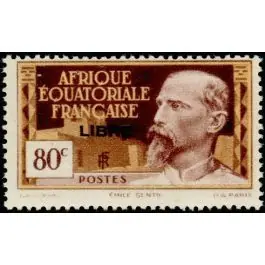 Nouvel Arrivage Timbre de collection AEF - 113