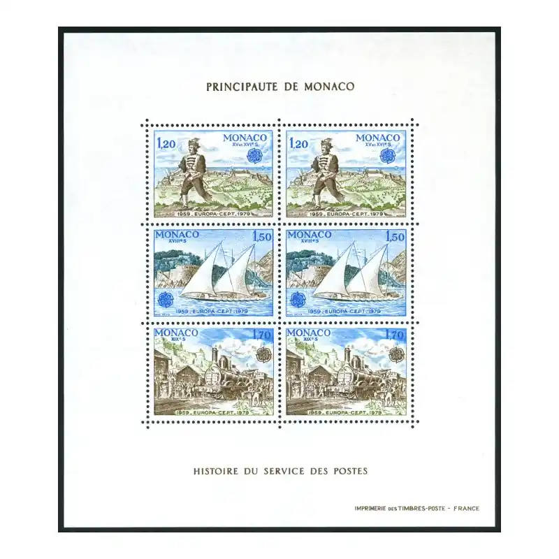Monaco Bloc Feuillet n°17 Neuf ** Remise