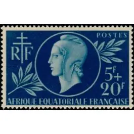Nouvelle Collection Timbre de collection AEF - 197