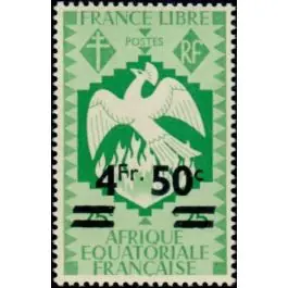 Livraison Mondiale Timbre de collection AEF - 204