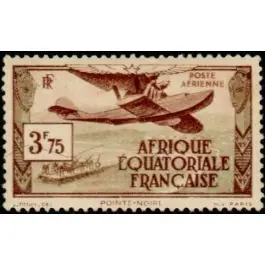 Paiement Sécurisé Timbre de collection AEF - Poste Arienne 04