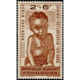 Marque Timbre de collection AEF - Poste Arienne 11