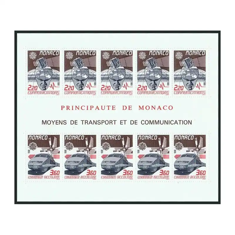 Monaco Bloc Feuillet n°41 Neuf ** Achetez Aujourd’hui