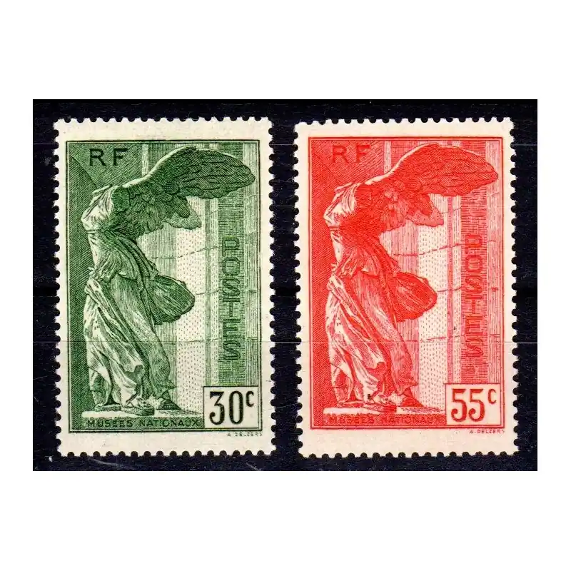 Édition Limitée Timbre France Victoire de Samothrace N°354 et 355 ** Neuf