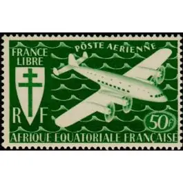 Prix Choc Timbre de collection AEF - Poste Arienne 27