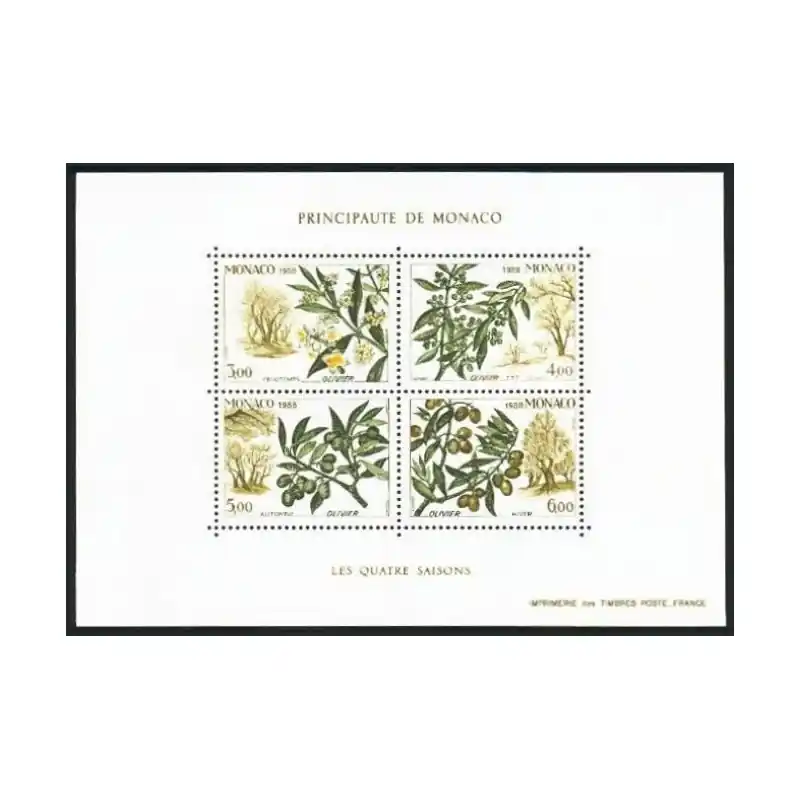 Monaco Bloc Feuillet n°43 Neuf ** Dernière Chance