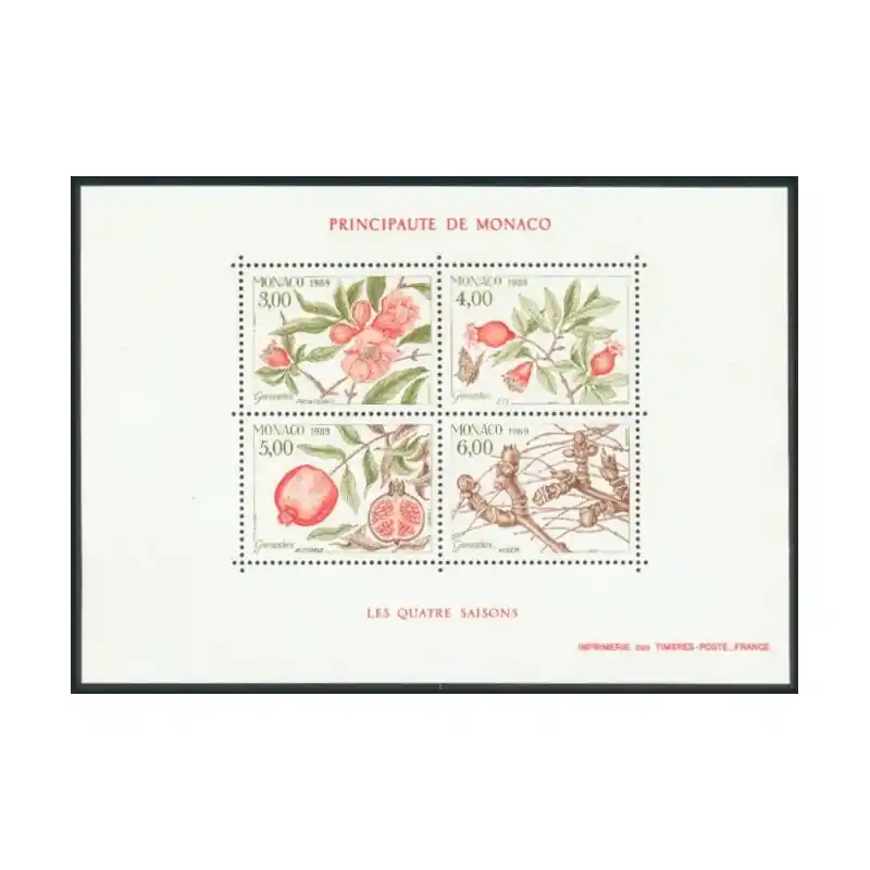 Prix Bas Monaco Bloc Feuillet n°44 Neuf **