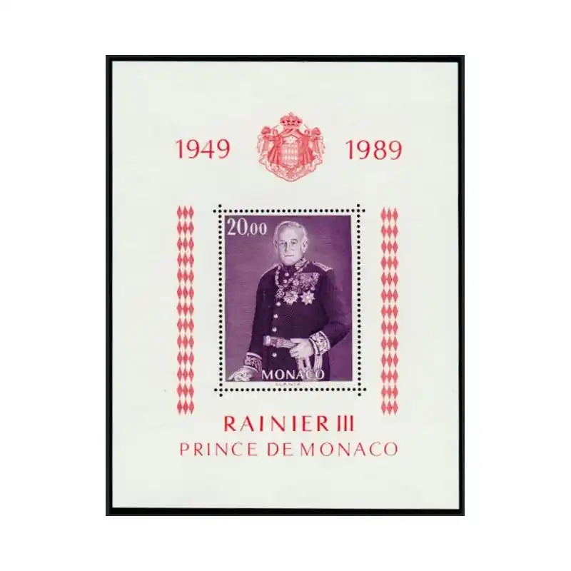 Expédié Aujourd’hui Monaco Bloc Feuillet n°45 Neuf **