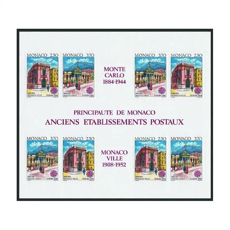 Garantie Incluse Monaco Bloc Feuillet n°49 Neuf **