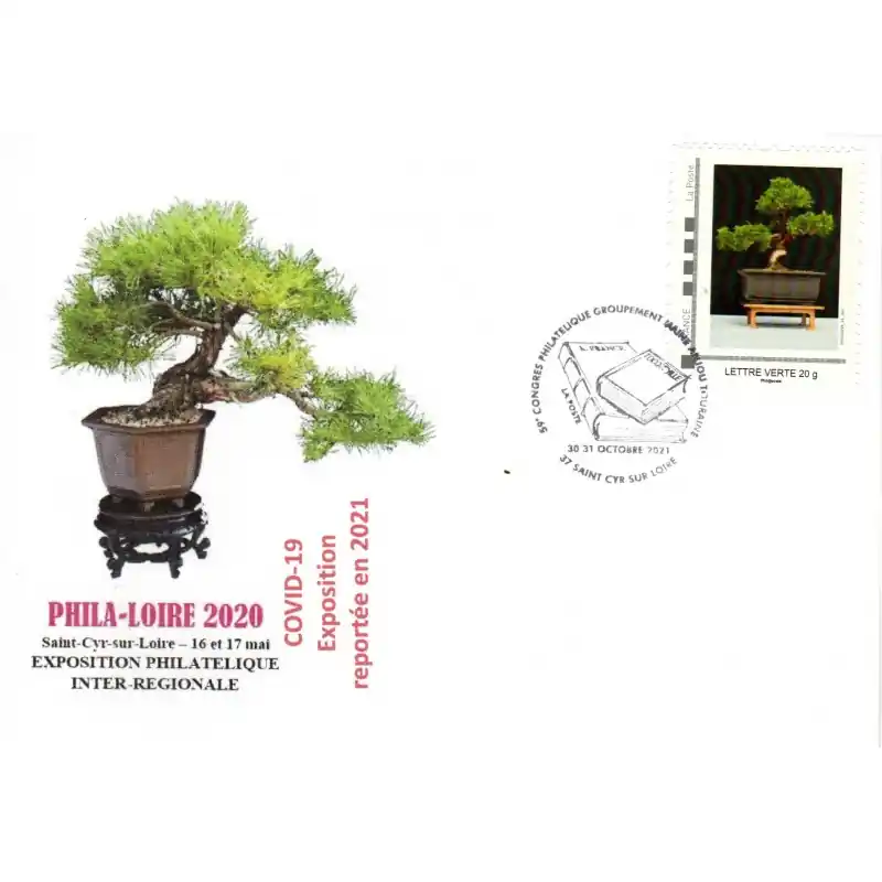 Prix Choc Enveloppe souvenir Phila-Loire 2020 Saint-Cyr sur Loire 37 n°5