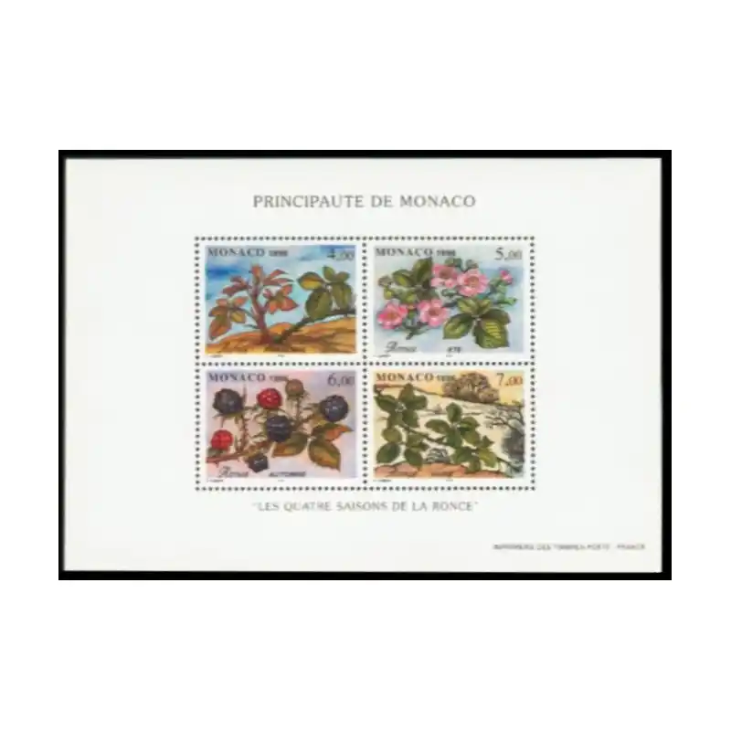 Produit De Marque Monaco Bloc Feuillet n°74 Neuf **