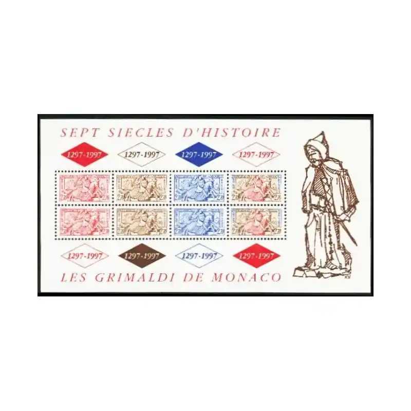 Monaco Bloc Feuillet n°75 Neuf ** Achat Immédiat