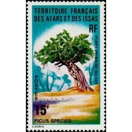 Artisanat Timbre de collection Afars et Issas - 391