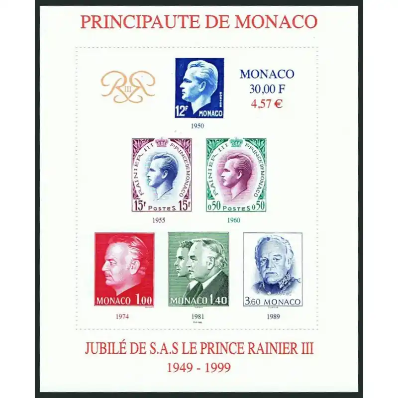 Affaire À Saisir Monaco Bloc Feuillet n°83 Neuf **