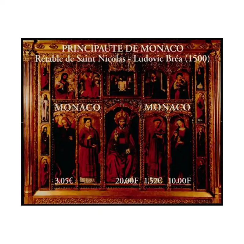 Monaco Bloc Feuillet n°84 Neuf ** Nouvelle Collection