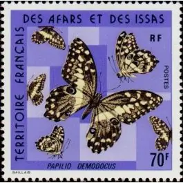 Premium Timbre de collection Afars et Issas - 407