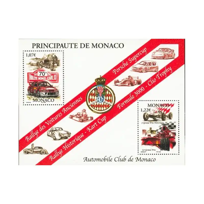 Commander Maintenant Monaco Bloc Feuillet n°86 Neuf **