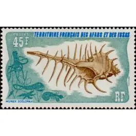 Livraison Gratuite Timbre de collection Afars et Issas - 414