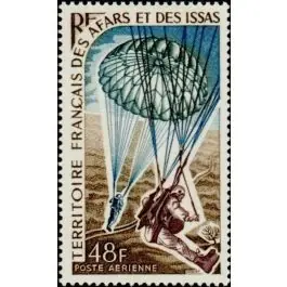 Paiement Sécurisé Timbre de collection Afars et Issas - Poste Arienne 057