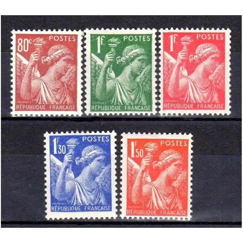 Must-Have Timbres France N°431 à N°435 type Iris Neuf **