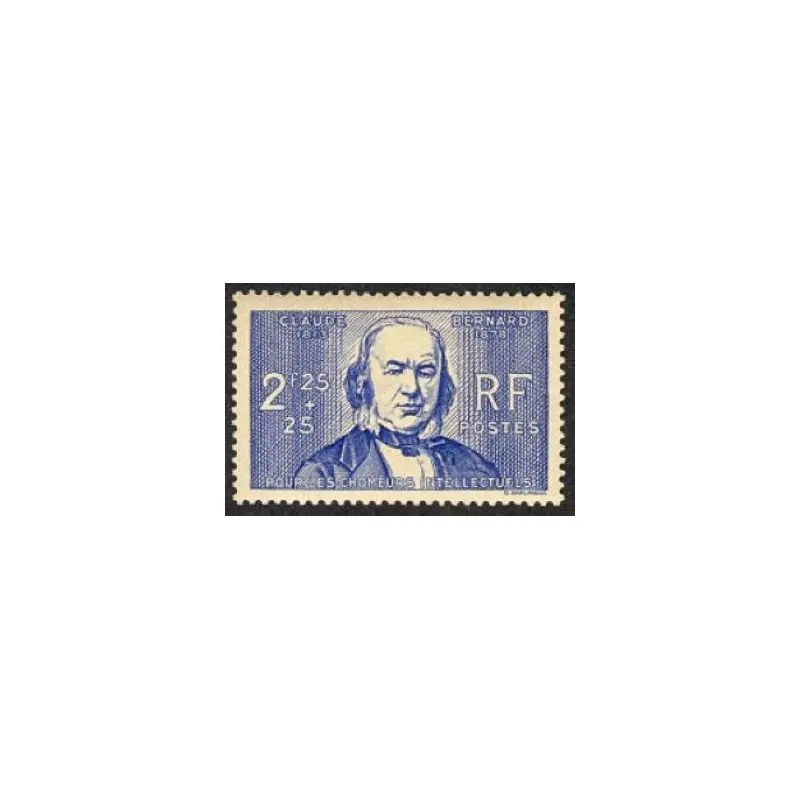 Timbre France N°439 Claude Bernard Neuf ** Offre Exclusive