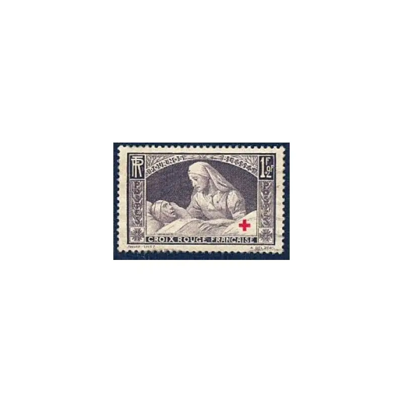 Timbre France N°460 Au profit des blessés Neuf ** Certifié