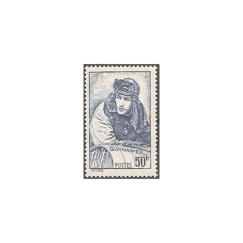 Timbre France N°461 Georges Guynemer Neuf ** Commander Vite