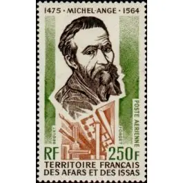 Prix Cassé Timbre de collection Afars et Issas - Poste Arienne 106