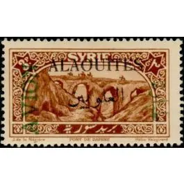 Produit De Marque Timbre de collection Alaouites - Poste Arienne 06