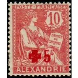 Haute Qualité Timbre de collection Alexandrie - 34