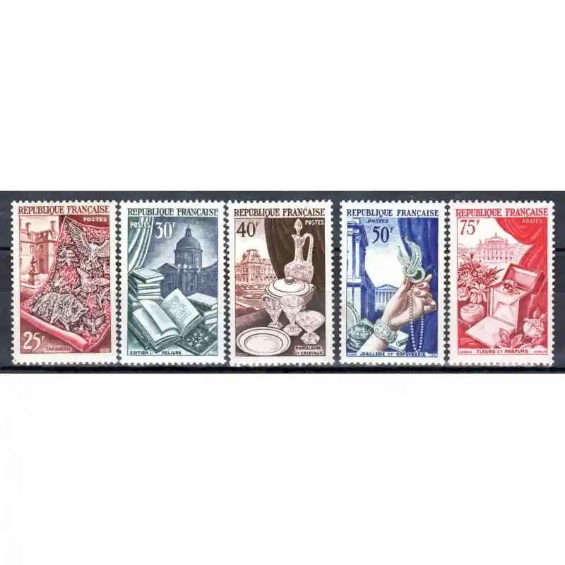 Acheter Direct Timbres France N°970 à N°974 Production de luxe Neuf **