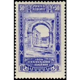 Authentique Timbre de collection Algerie - 093