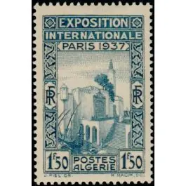 Marque Timbre de collection Algerie - 129
