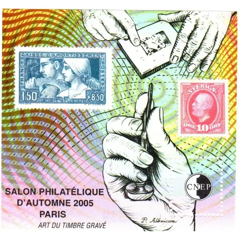 Meilleur Prix Bloc CNEP n°44 "Paris-Art du timbre gravé"