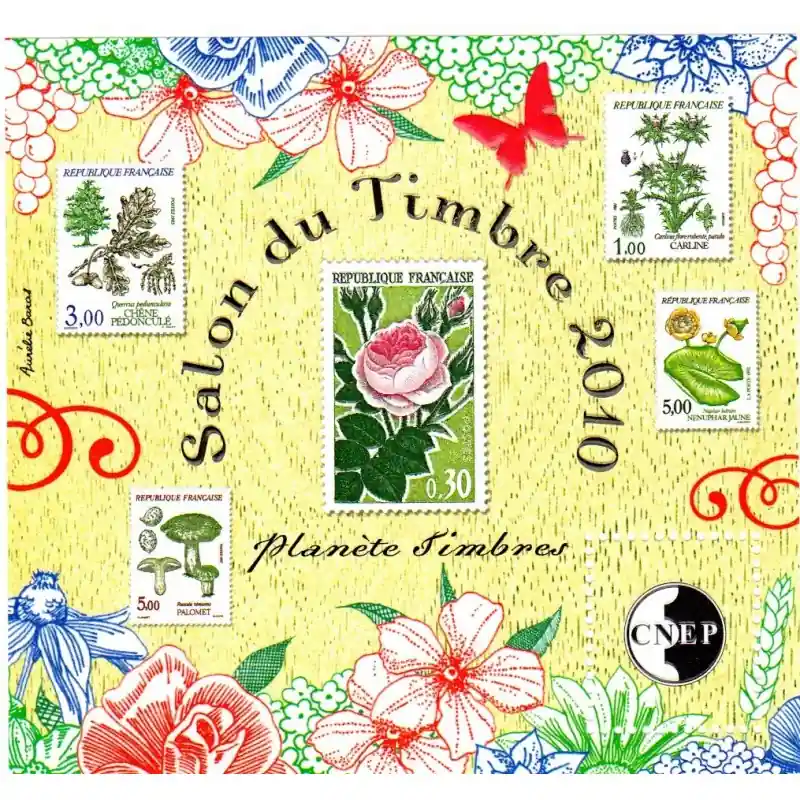 Commander Maintenant Bloc CNEP n°56 "Salon du Timbre 2010"