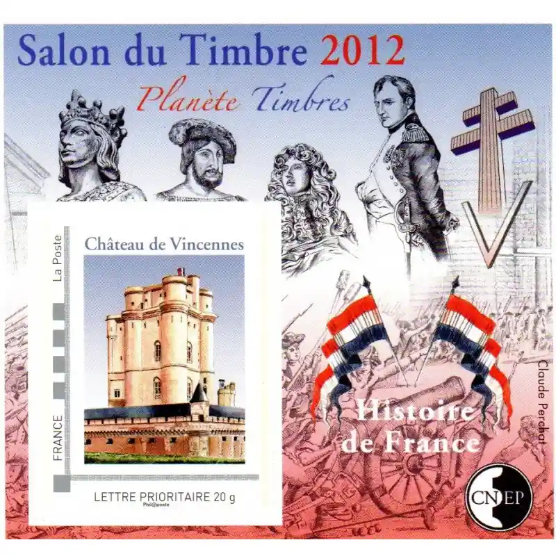 Bloc CNEP n°61 "Salon du Timbre 2012" Bon Marché