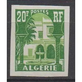Promotion Saisonnière Timbre de collection Algerie - 341a Non Dentel