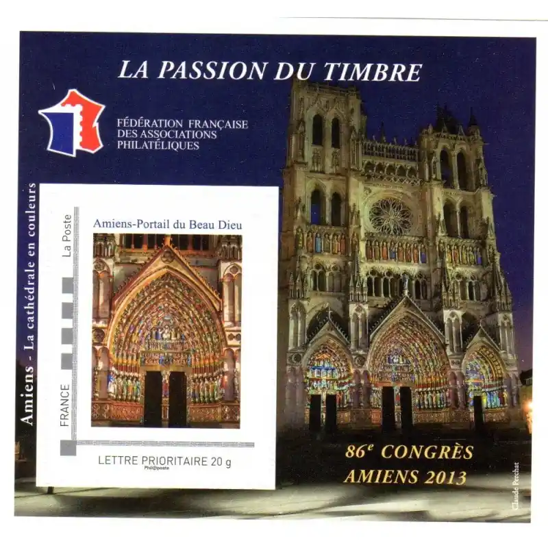 Populaire Bloc FFAP n°7 Passion du Timbre 2013