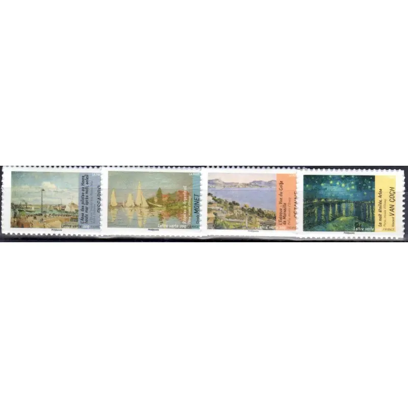 Timbres entreprise adhésifs impressionniste 2013 Achetez Aujourd’hui