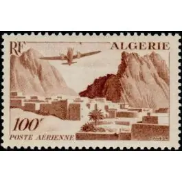 Petit Prix Timbre de collection Algerie - Poste Arienne 10