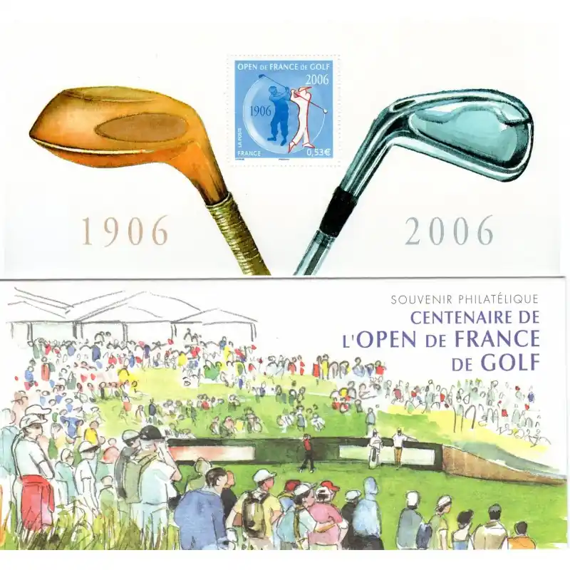 Bloc souvenir n° 13 - Centenaire de l'Open de France de Golf Top Qualité