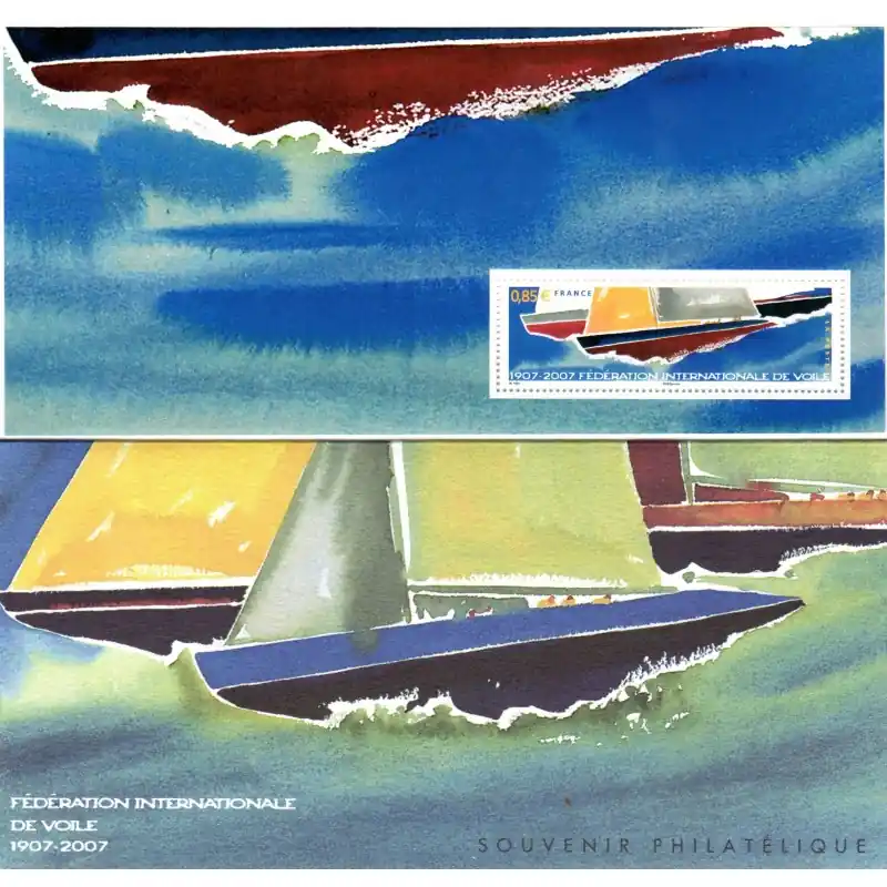 Premium Bloc souvenir n° 23 - Fédération internationale de voile