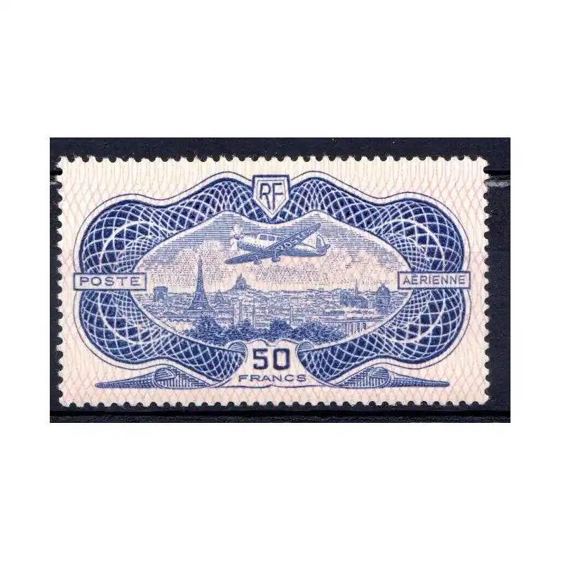 Timbre France Poste Aérienne n°15 avec charnière Vente Flash