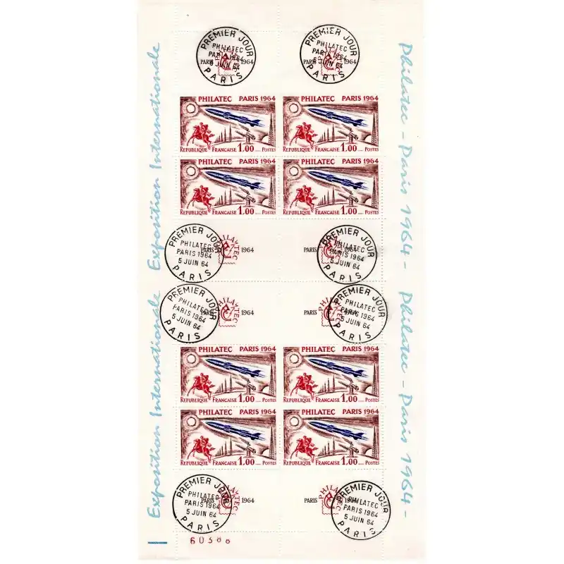France Bloc Feuillet n°6 Paris - 1964 Petit Prix