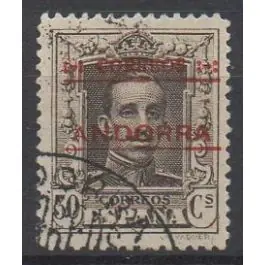 Timbre de collection Andorre Espagnol - 007 (C) Achetez Aujourd’hui