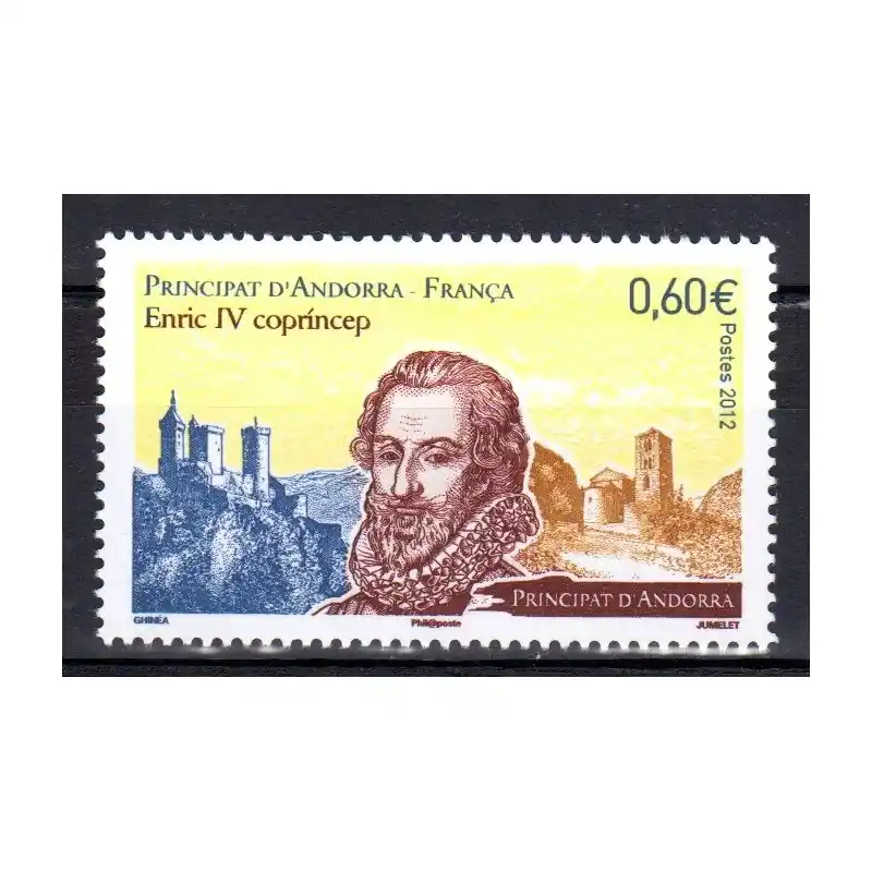 Exclusif Timbre Andorre 2012